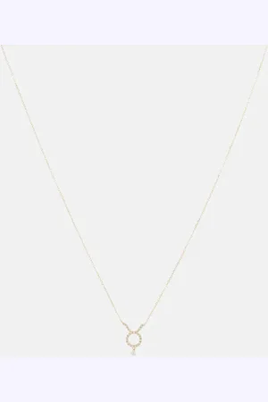 PERSÉE Taurus 18kt gold necklace with diamonds