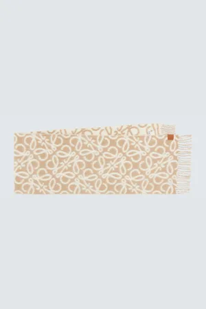 Loewe Anagram scarf