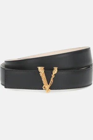 VERSACE Virtus leather belt
