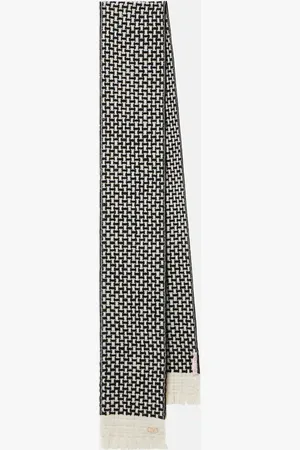 VALENTINO Wool and cashmere scarf
