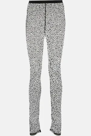Isabel Marant Tanael crystal-embellished leggings