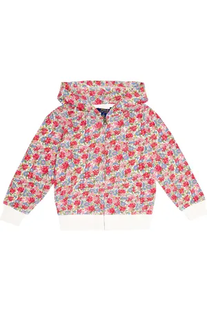 Ralph Lauren Floral zipped cotton hoodie