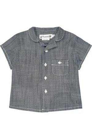 BONPOINT Baby Gerald cotton chambray shirt