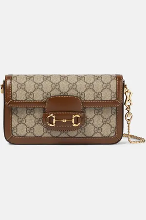 Gucci Horsebit 1955 canvas clutch