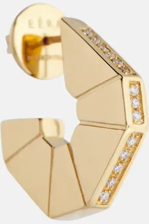 Eera Carey 18kt single earring with diamonds