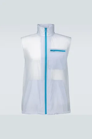 Prada Technical gilet with packaway hood