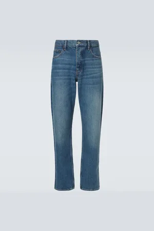 Frame Mid-rise straight jeans