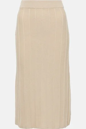 Max Mara Leisure Melk virgin wool midi skirt