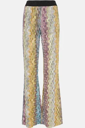 Missoni Bootcut lamÃ© pants