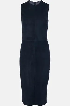 Stouls Eva suede midi dress
