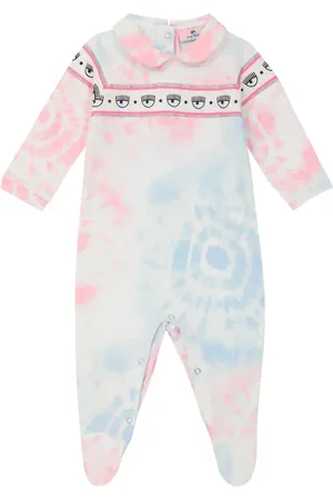 MONNALISA X Chiara Ferragni Baby tie-dye cotton onesie