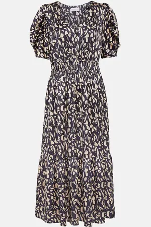 Velvet Lyuda printed midi dress