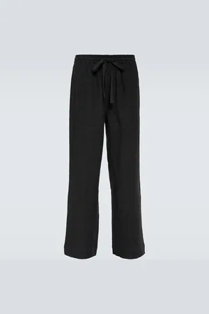 COMMAS Wide-leg linen pants