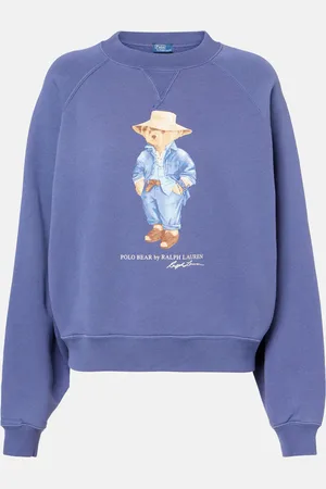 Ralph Lauren Polo Bear cotton-blend jersey sweatshirt