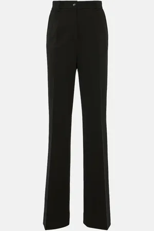 Dolce & Gabbana Milano high-rise jersey flared pants