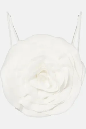 BLUMARINE Floral crop top