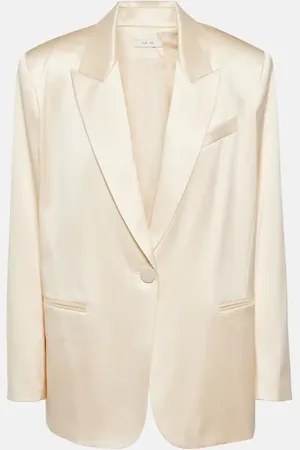 The Sei Oversized silk blazer