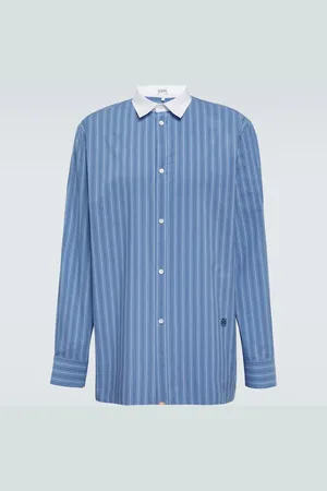 Loewe Striped cotton poplin shirt