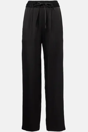 Isabel Marant Kendry satin wide-leg pants