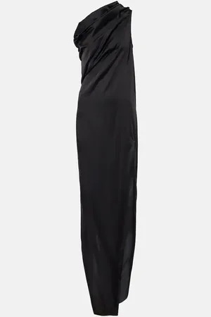 Rick Owens Athena one-shoulder maxi dress