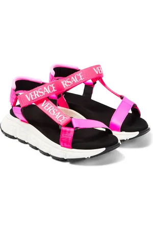 VERSACE Logo Trigreca sandals