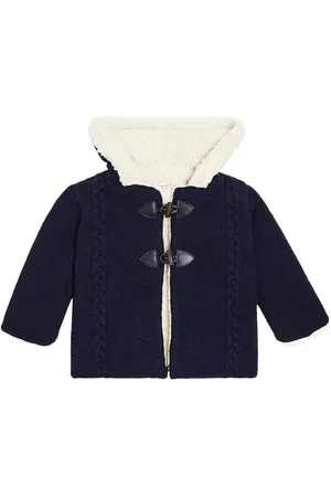 La Coqueta Baby Jimena wool-blend jacket
