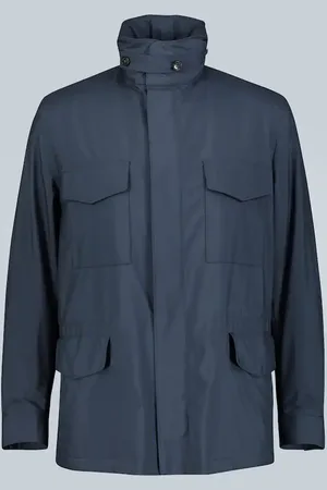 Loro Piana Cashmere-lined Traveller Windmate jacket