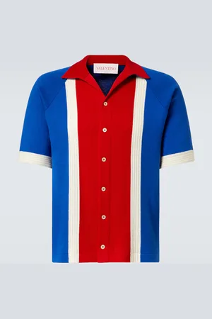 VALENTINO Striped cotton shirt