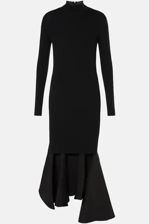 Bottega Veneta Ruffled midi dress