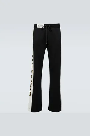 Dolce & Gabbana Embroidered cotton sweatpants
