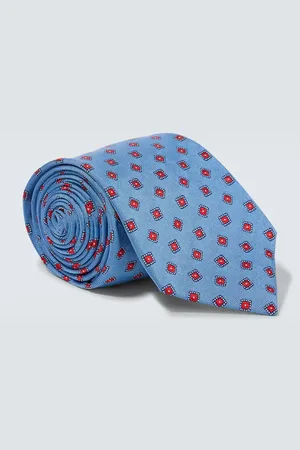 CANALI Silk twill tie