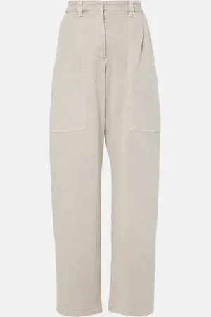 Brunello Cucinelli Mid-rise wide-leg jeans