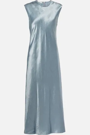 Vince Satin midi dress