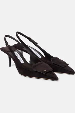 Jimmy Choo Frances 60 suede slingback pumps