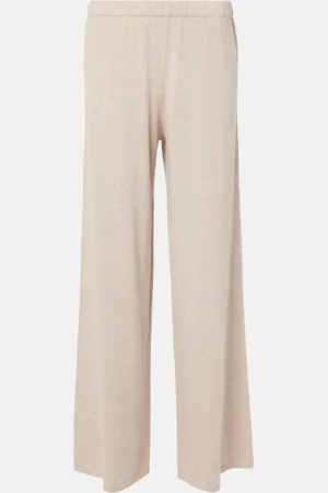 Lisa Yang Aina cotton and cashmere wide-leg pants