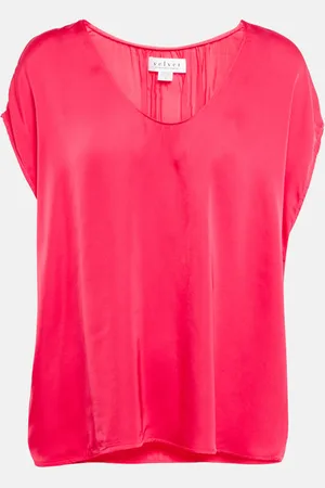 Velvet Kali satin top