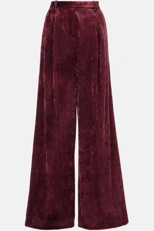 Dorothee Schumacher Mid-rise corduroy wide-leg pants