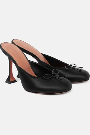 Amina Muaddi Lila 95 satin mules