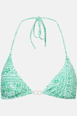 Melissa Odabash Costa printed halterneck bikini top