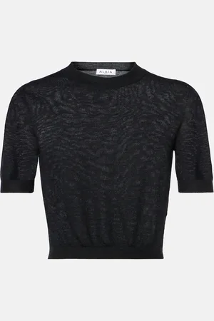 Alaïa Cropped cashmere top