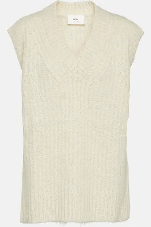 Ami Wool-blend vest