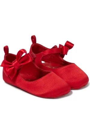 Christian Louboutin Baby Lou Babe satin ballet flats