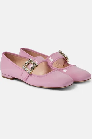 Roger Vivier TrÃ¨s Vivier patent leather ballet flats