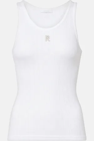 Paco rabanne Semi-sheer cotton T-shirt