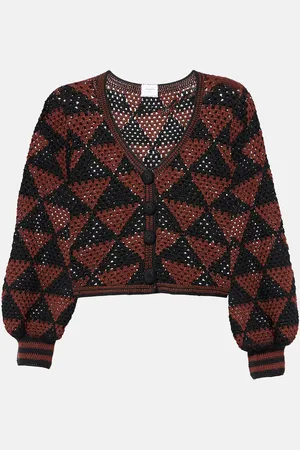 ANNA KOSTUROVA Malia crochet cotton cardigan