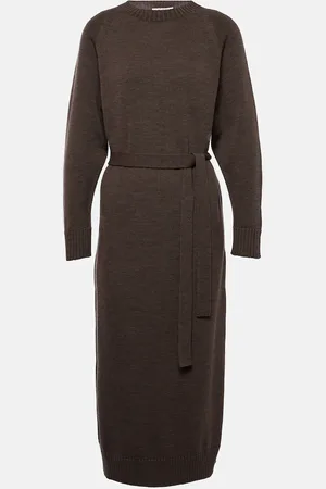 Max Mara Virgin wool midi dress