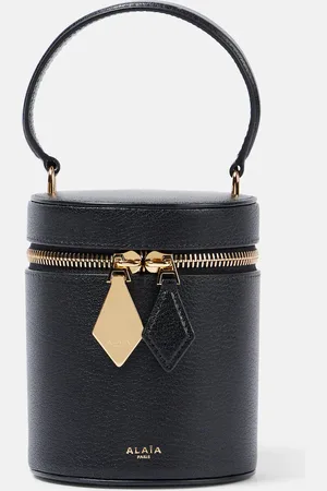 Alaïa Cube Mini leather vanity bag