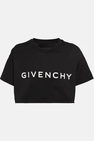 Givenchy Logo cropped T-shirt