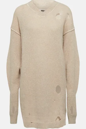 Maison Margiela Alpaca-blend minidress
