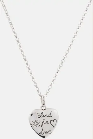 Gucci Blind for Love sterling necklace